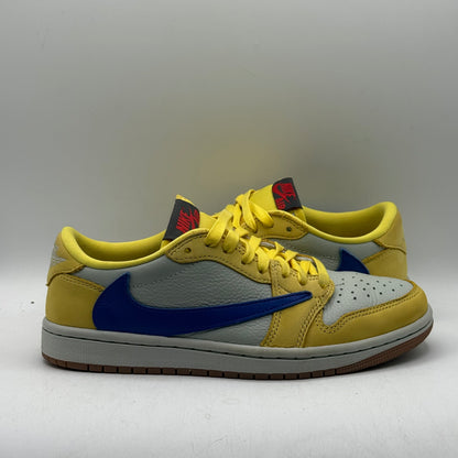 (Used) Jordan 1 Low Travis Canary Size 7W/5.5Y