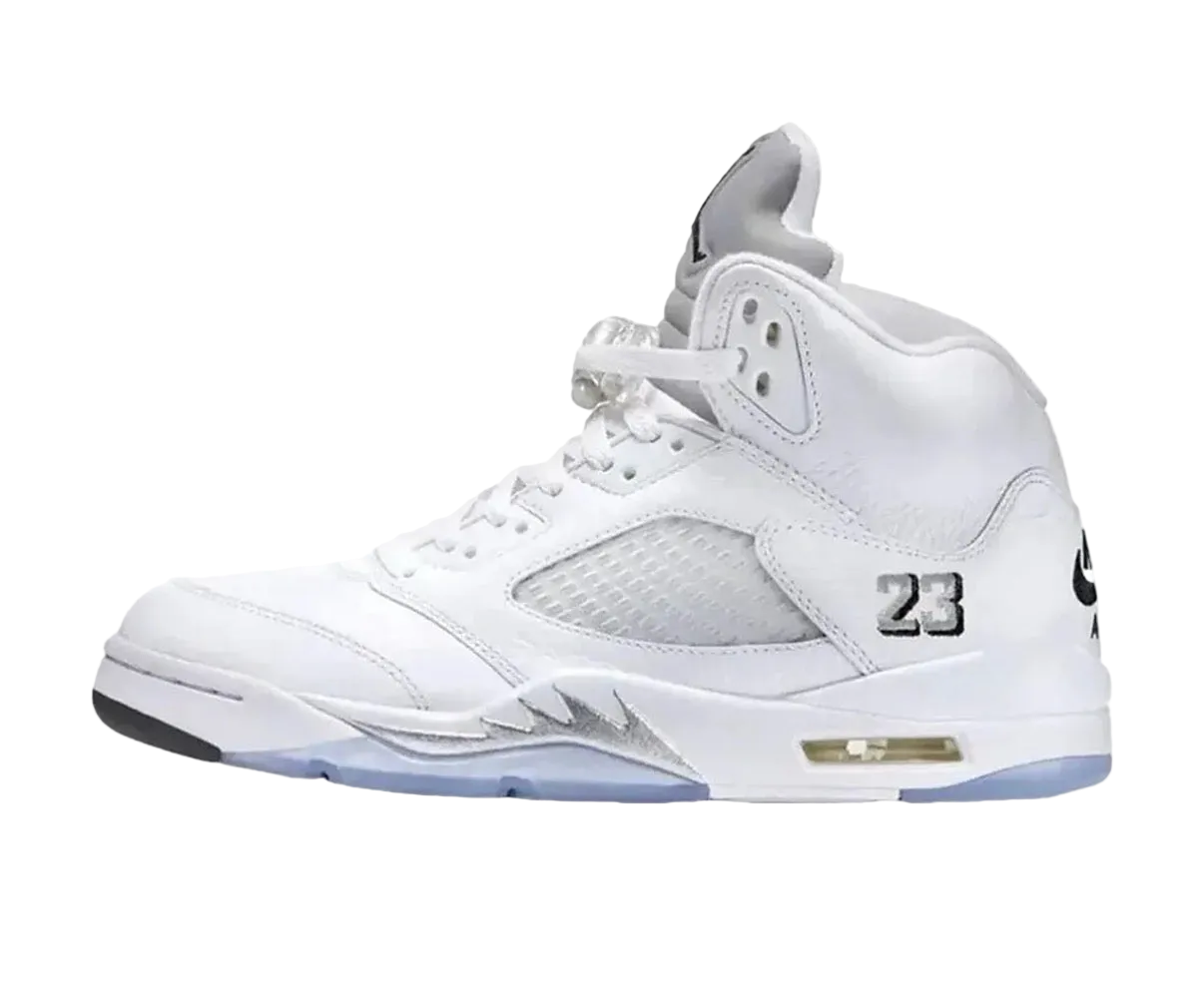 Jordan 5 White Metallic (2026)