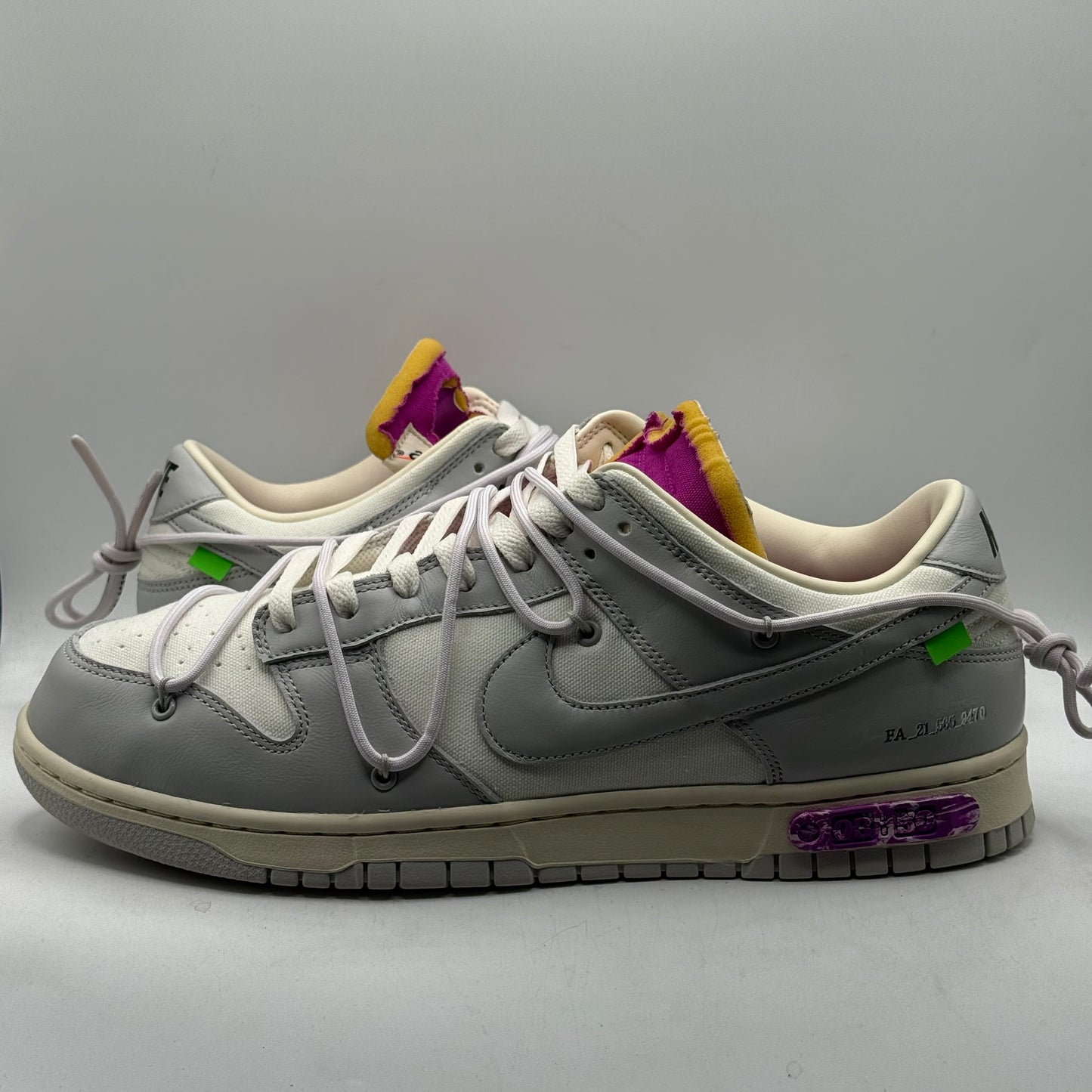 (Used Replacement Box) Nike Dunk Off-White Lot 3 Size 13