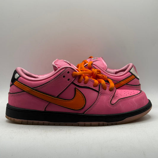 (USED NO BOX) Nike SB Dunk Low PowerPuff Girls Blossom Size 8