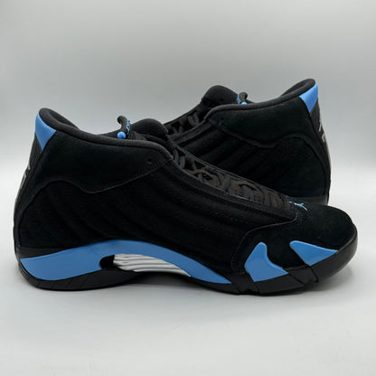 (USED) Jordan 14 Black University Blue Size 11