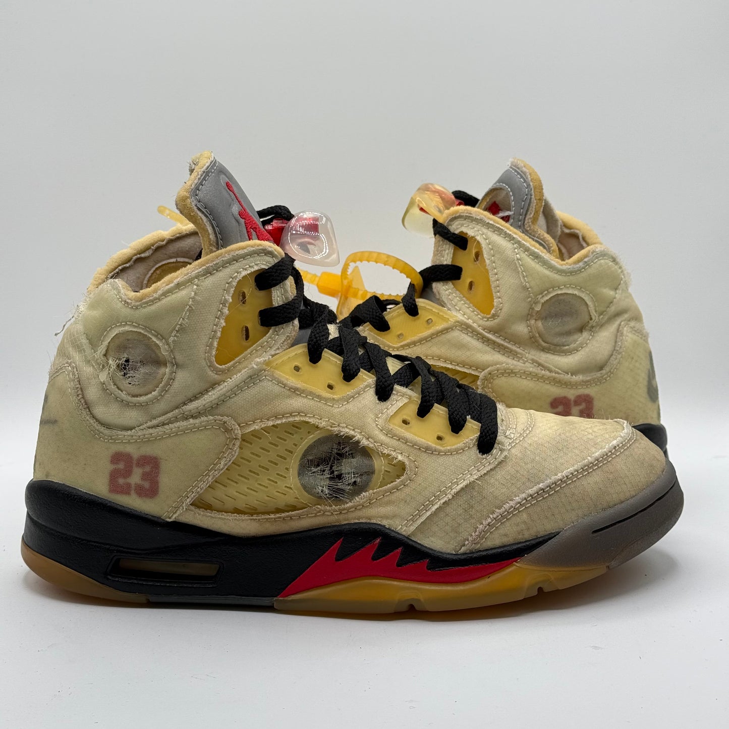 (Used) Jordan 5 Off-White Sail Size 8