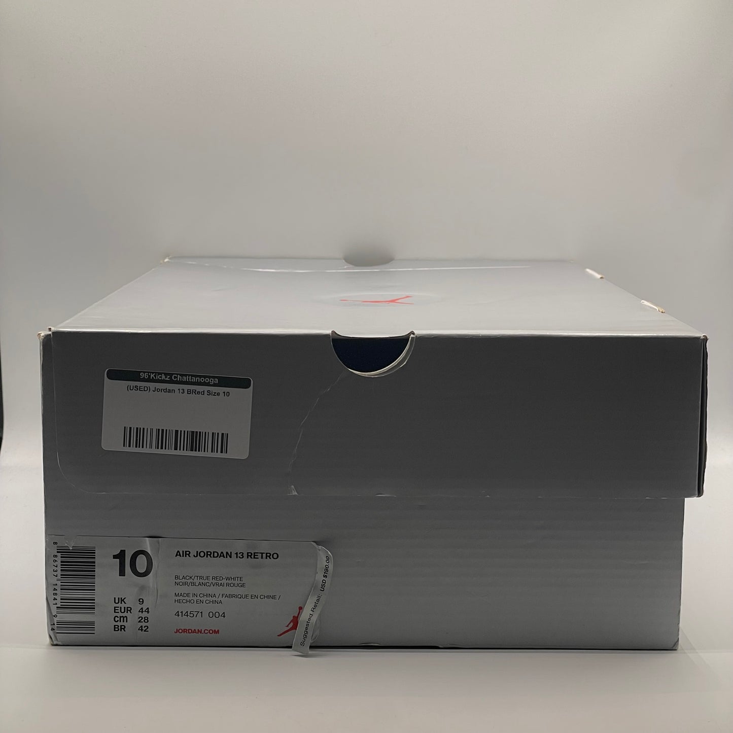 (USED) Jordan 13 Bred Size 10