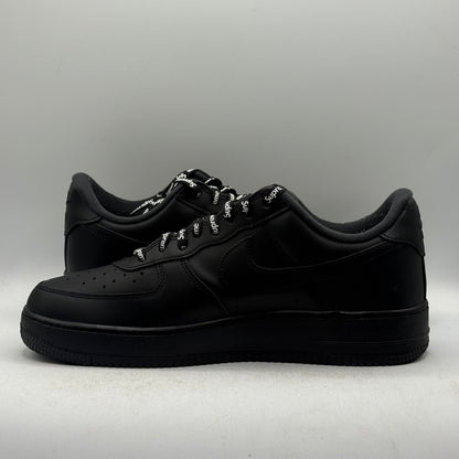 (Used) Nike Air Force 1 Supreme Black Size 10
