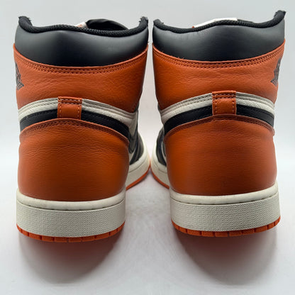 (USED) NO BOX Jordan 1 High Shattered Backboard Size 13
