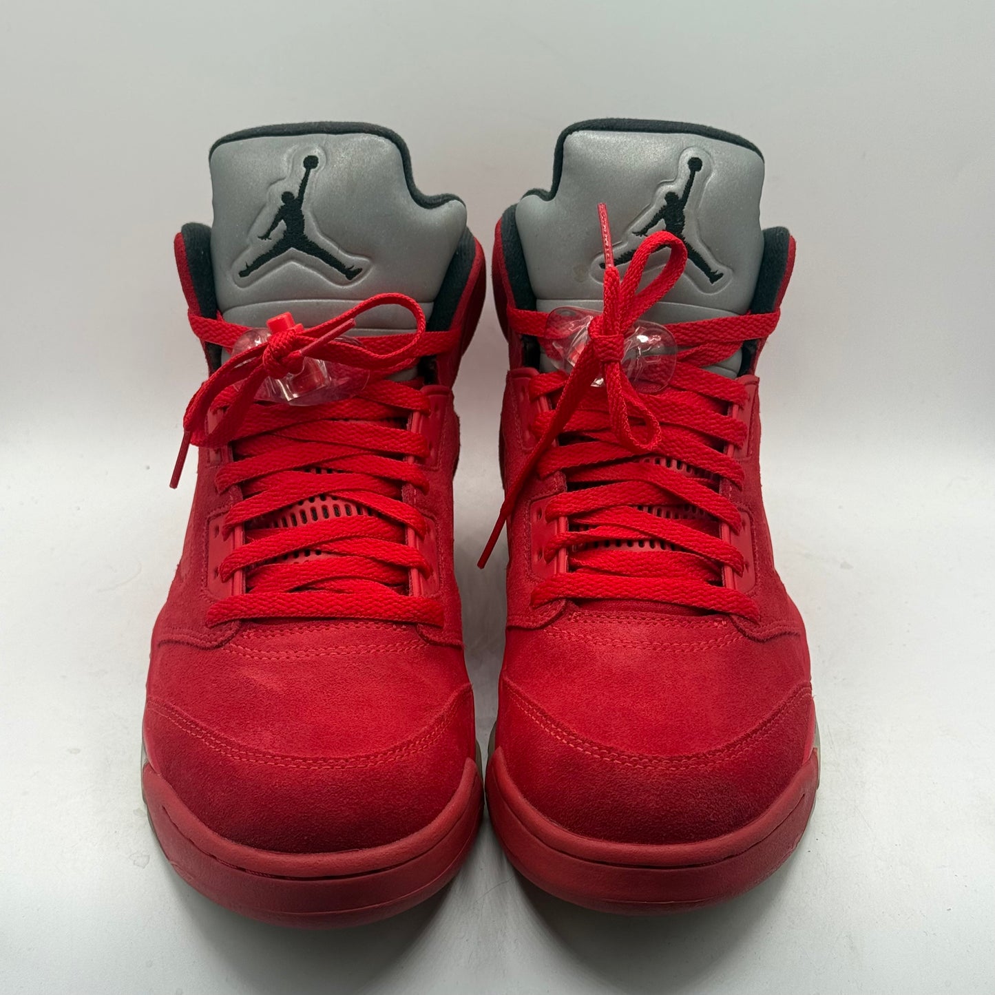 (Used) Jordan 5 Red Suede Size 9