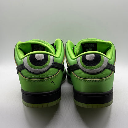 (Used) Nike SB Dunk Powerpuff Girl Buttercup Size 11.5
