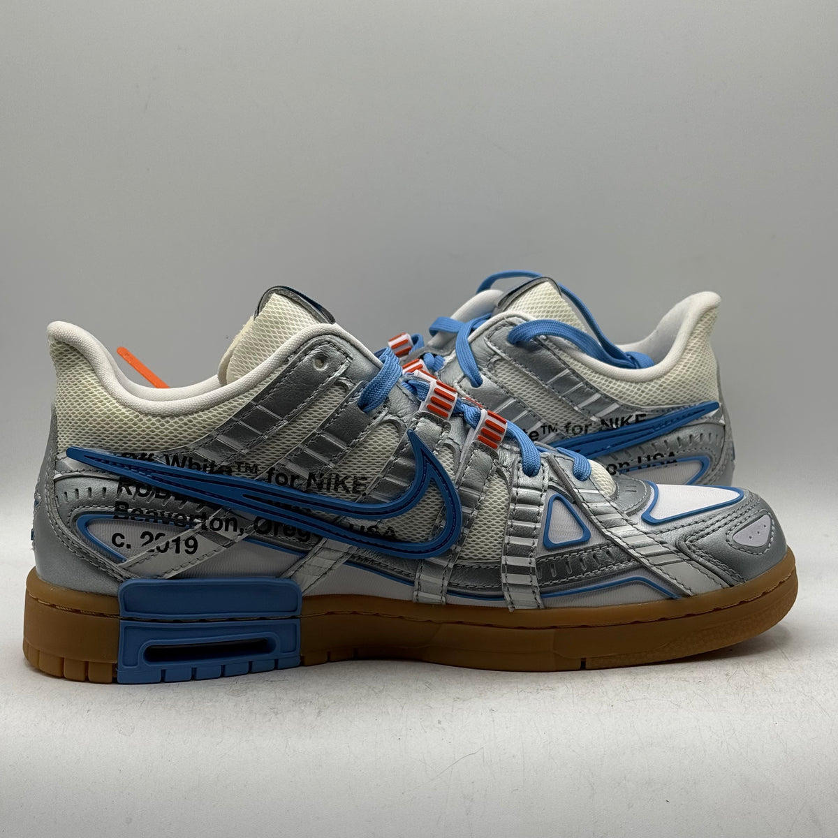 (USED) Nike Air Rubber Dunk Off-White UNC Size 8