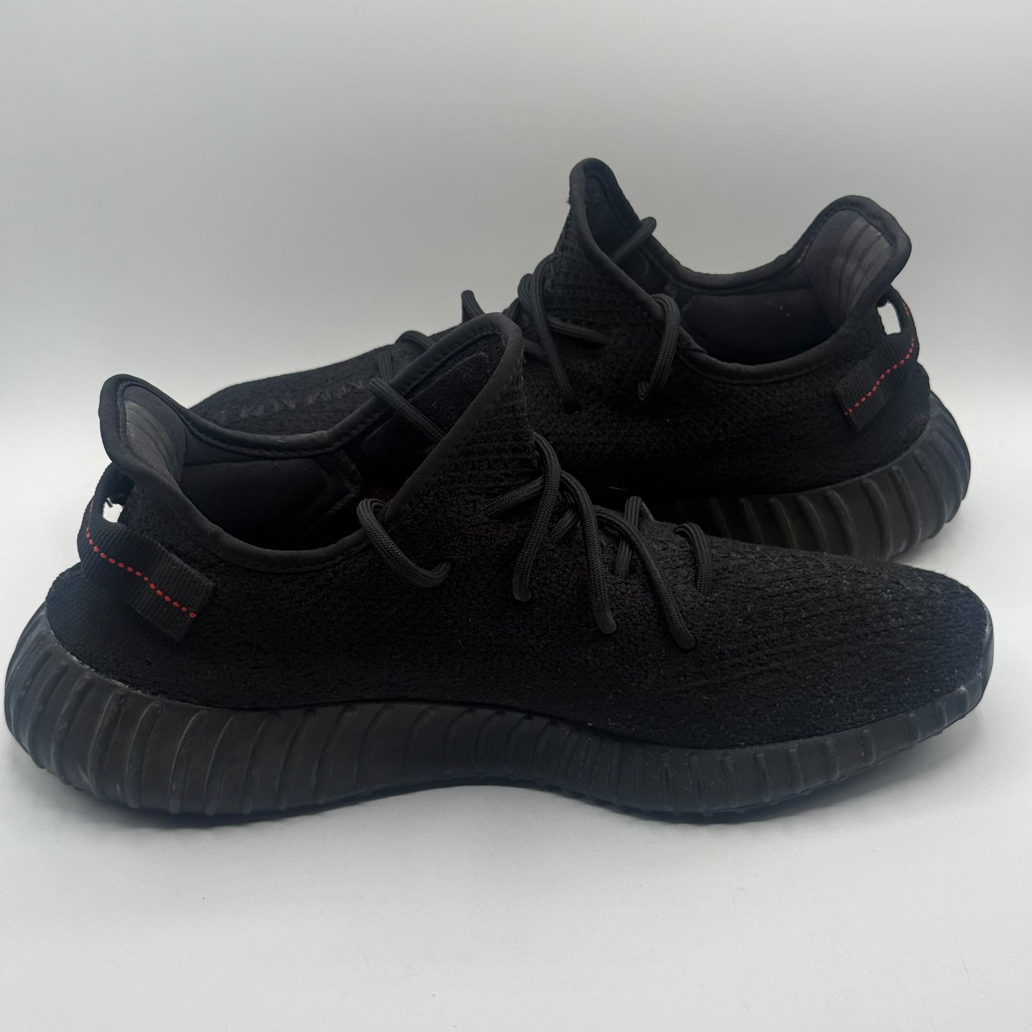 (USED) Yeezy Boost 350 V2 Black Red Size 12
