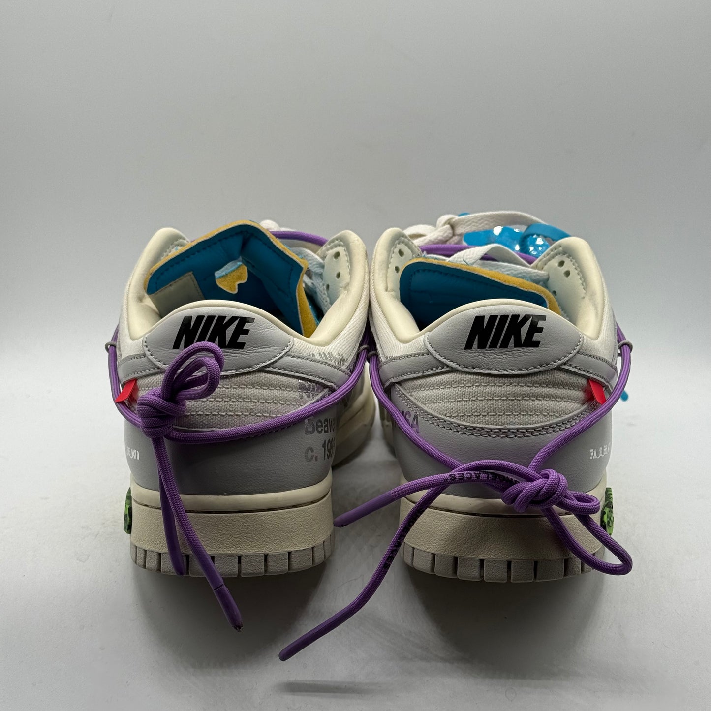 (Used) Nike Off-White Dunk Lot 47 Size 10