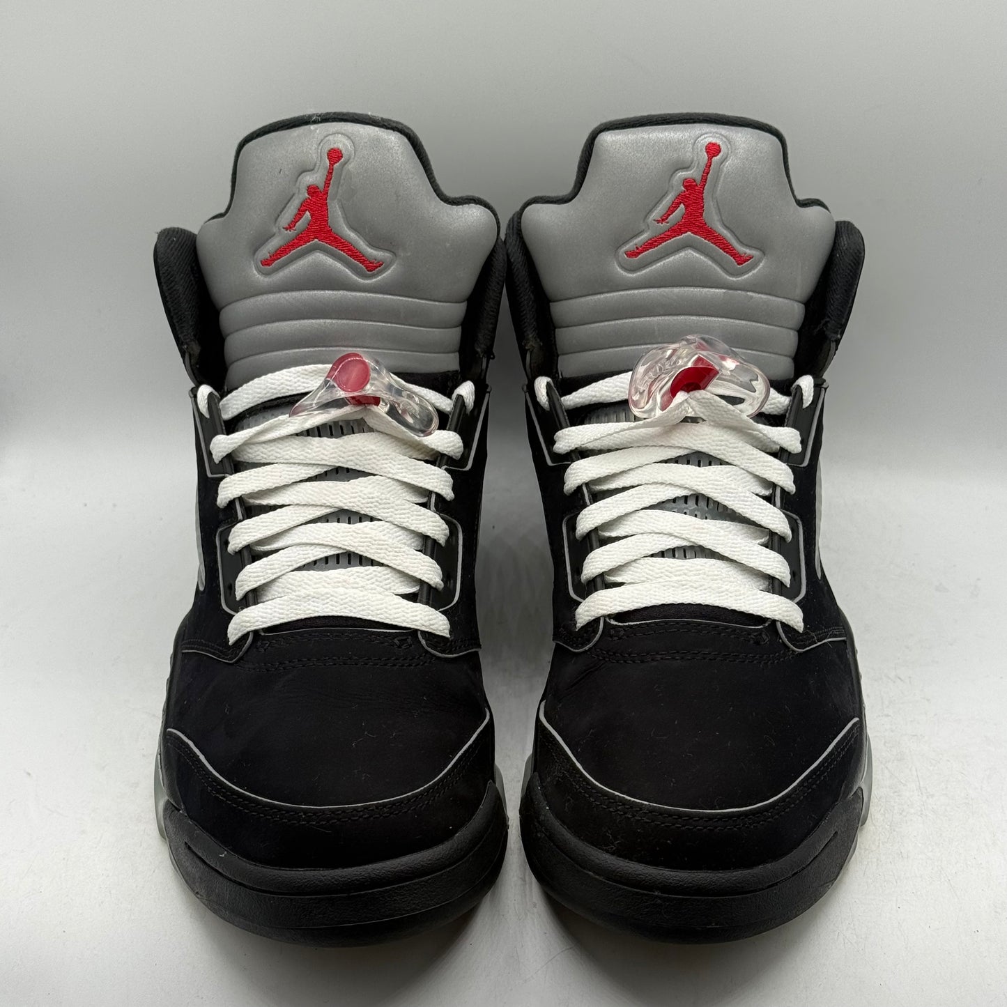 (Used No Box) Jordan 5 Reimagined Black Metallic Size 8.5