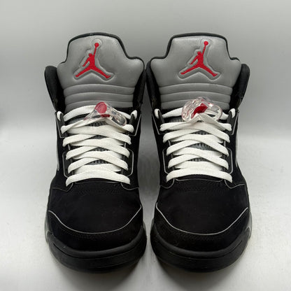 (Used No Box) Jordan 5 Reimagined Black Metallic Size 8.5