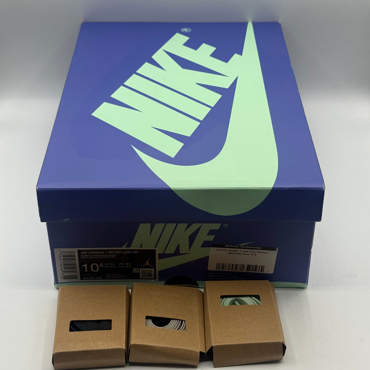 (USED) Jordan 1 Low Zion Voodoo Alternate Size 10.5