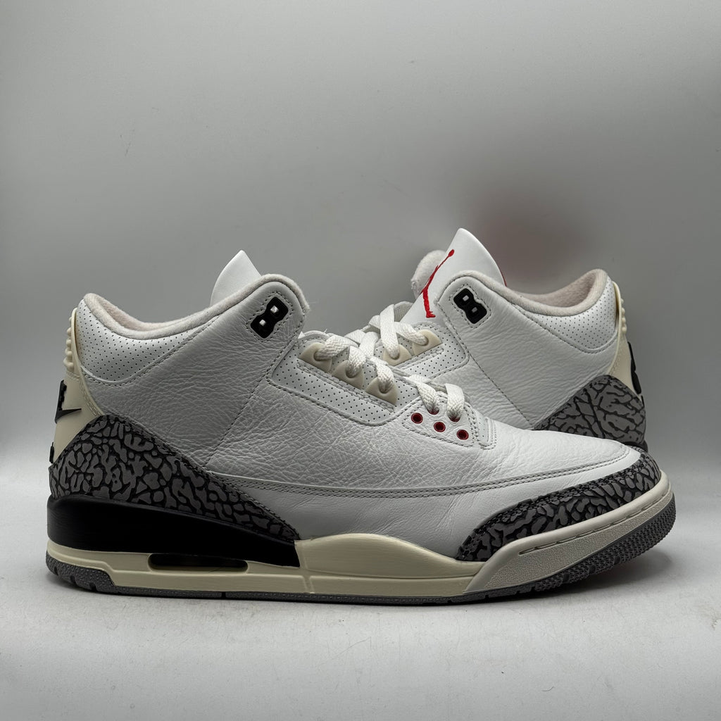 (USED) Jordan 3 White Cement Reimagined Size 11