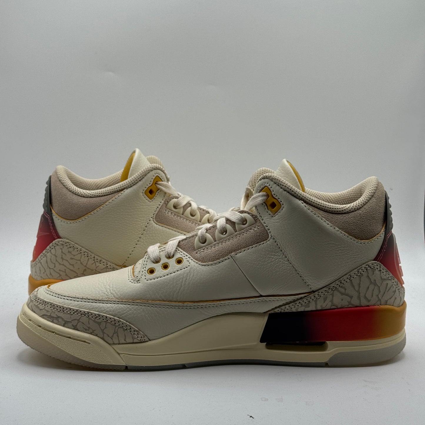 (Used) Jordan 3 J Balvin Sunset Medallion Size 8