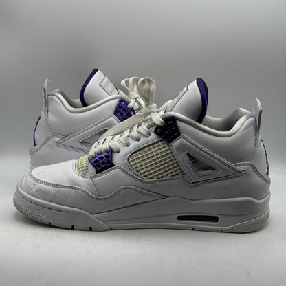 (Used) Jordan 4 Metallic Purple Size 9