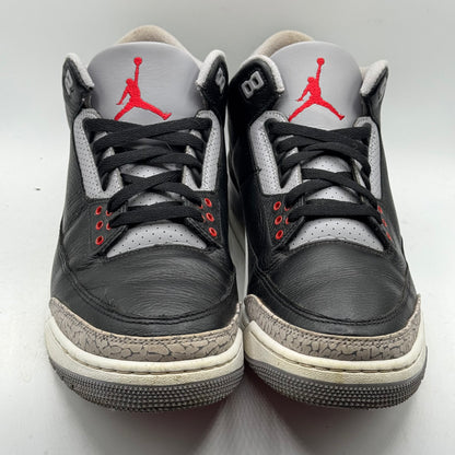(Used No Box) Jordan 3 Black Cement (2024) Size 11
