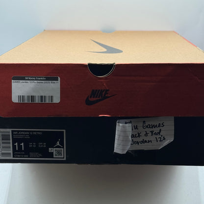(USED) Jordan 12 Flu Game (2025) Size 11
