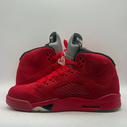 (Used) Jordan 5 Red Suede Size 9