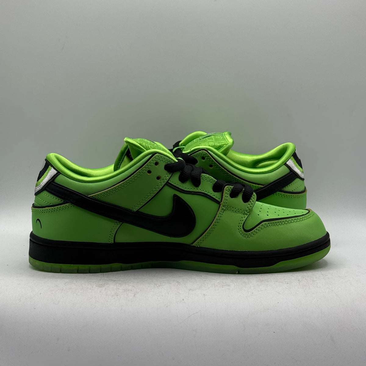 (Used) Nike SB Dunk Low Powerpuff Girls Buttercup Size 7.5