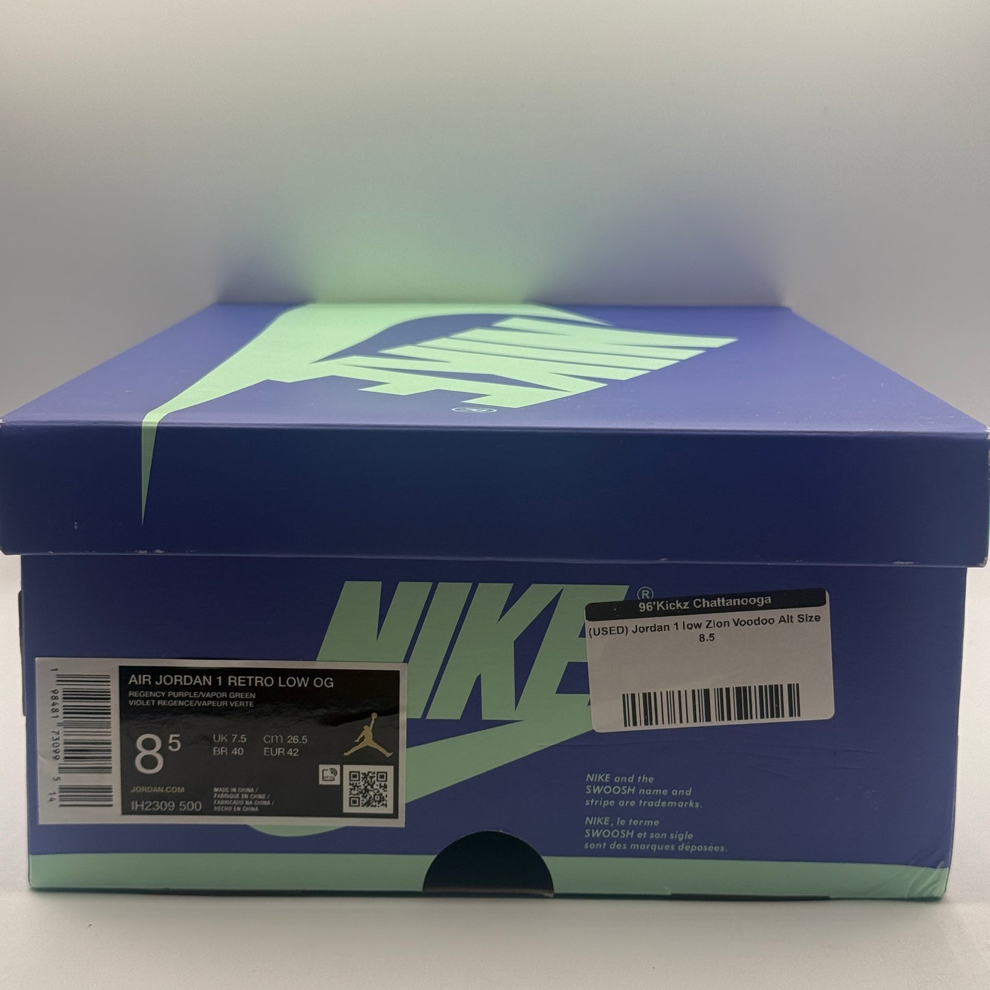 (USED) Jordan 1 low Zion Voodoo Alt Size 8.5