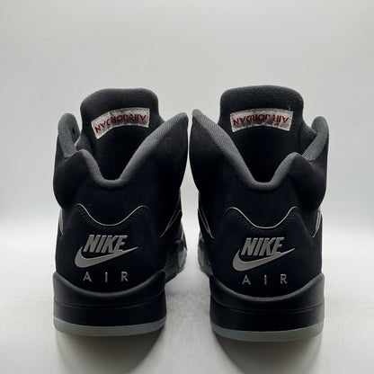 (USED) Jordan 5 Black Metallic Reimagined Size 11.5