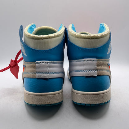 (USED) Jordan 1 High Off-White University Blue Size 11