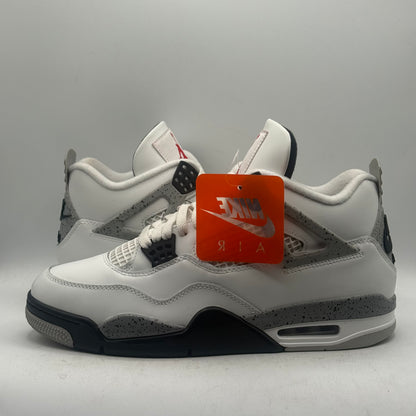 (Used) Jordan 4 White Cement Size 10.5