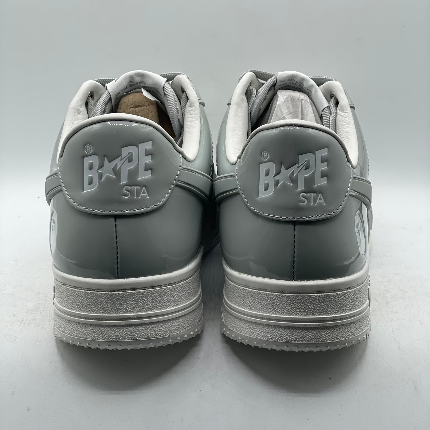(Used) A Bathing Ape Bape STA OS # 3 Grey Size 9.5