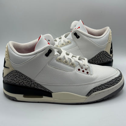 (USED) Jordan 3 White Cement Reimagined Size 12
