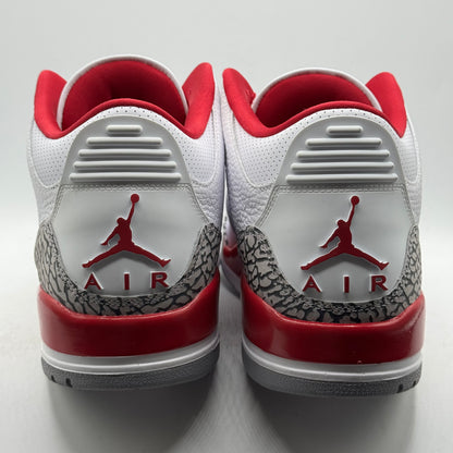 (USED) Jordan 3 Cardinal Size 13