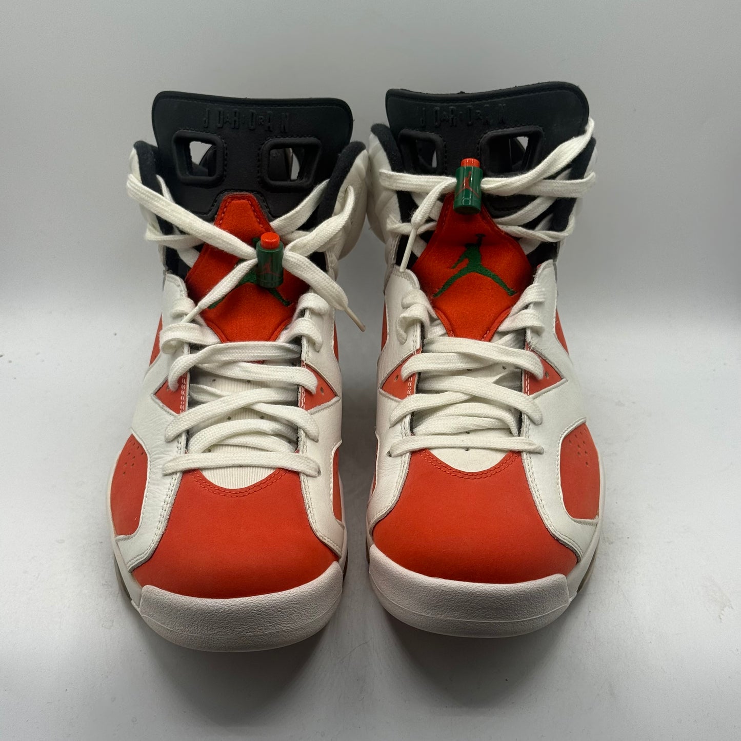 (USED) Jordan 6 Gatorade Like Mike White Size 9.5