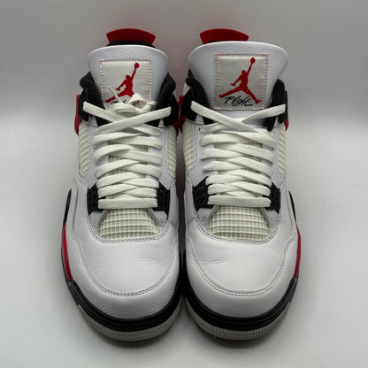 (USED) Jordan 4 Red Cement Size 10.5