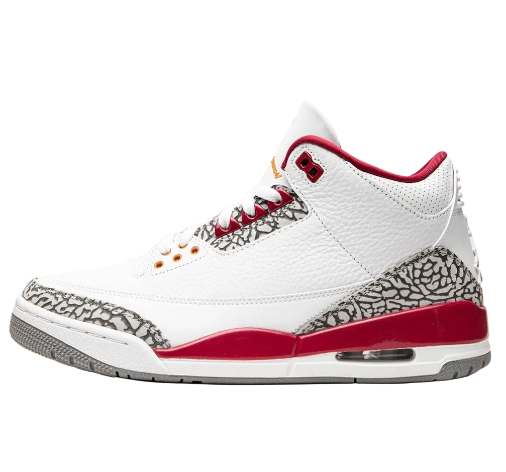 Jordan 3 Cardinal Size 12