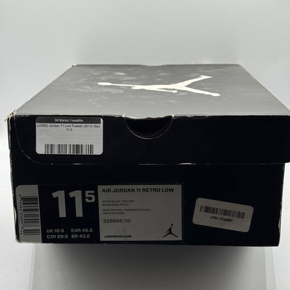 (USED) Jordan 11 Low Tuxedo (2013) Size 11.5