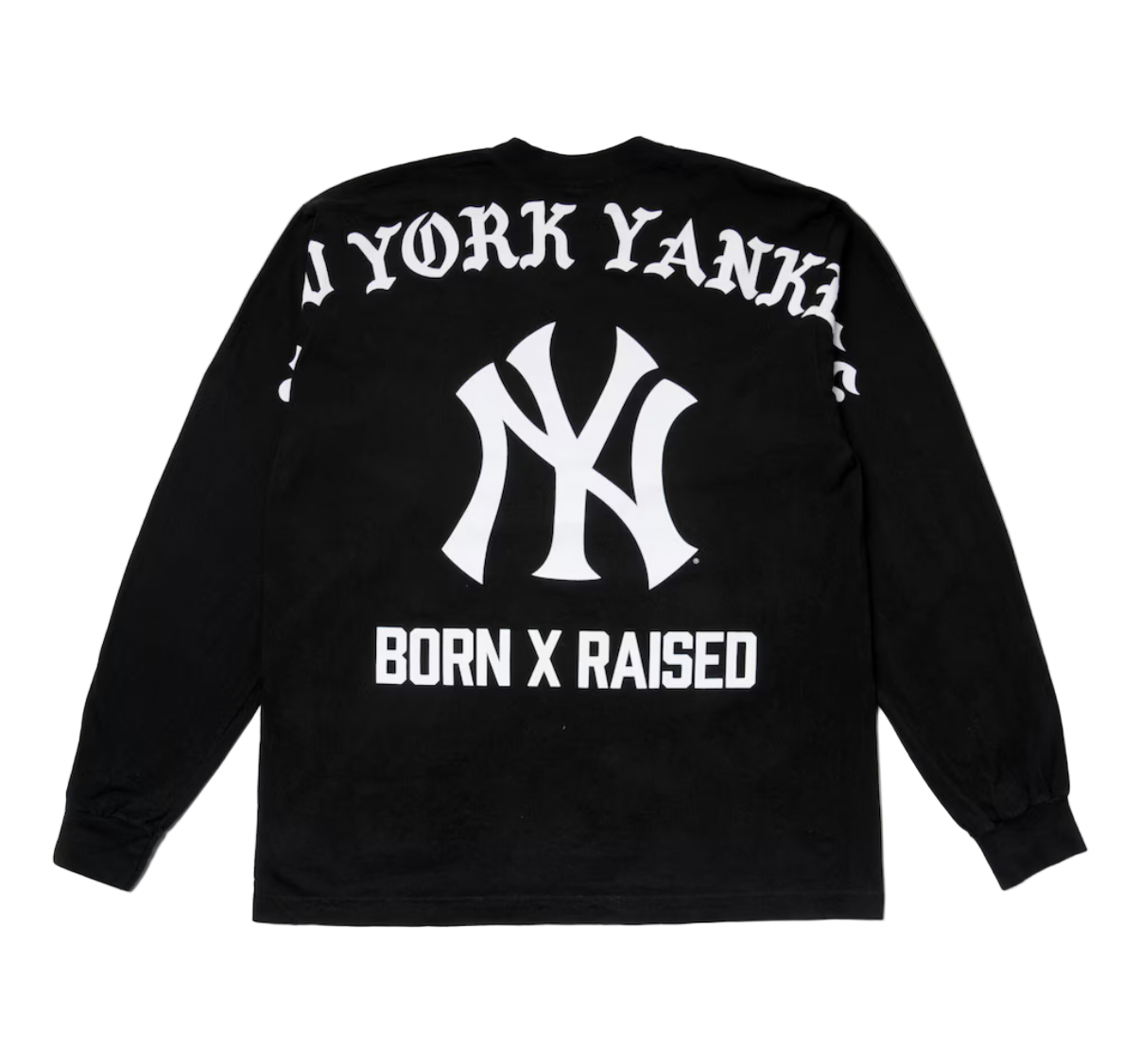 Born X Raised x Mitchell & Ness New York L/S T-Shirt