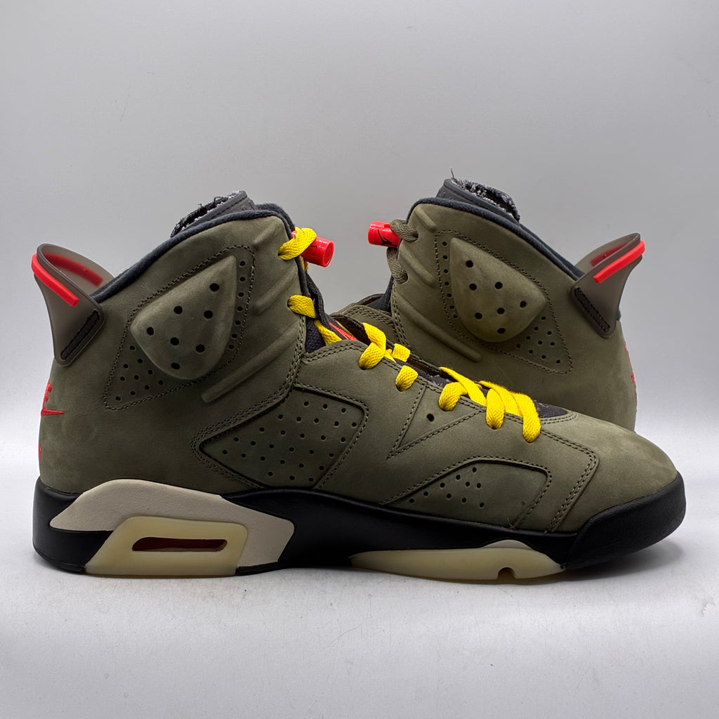(USED NO BOX) Jordan 6 Travis Scott Size 11