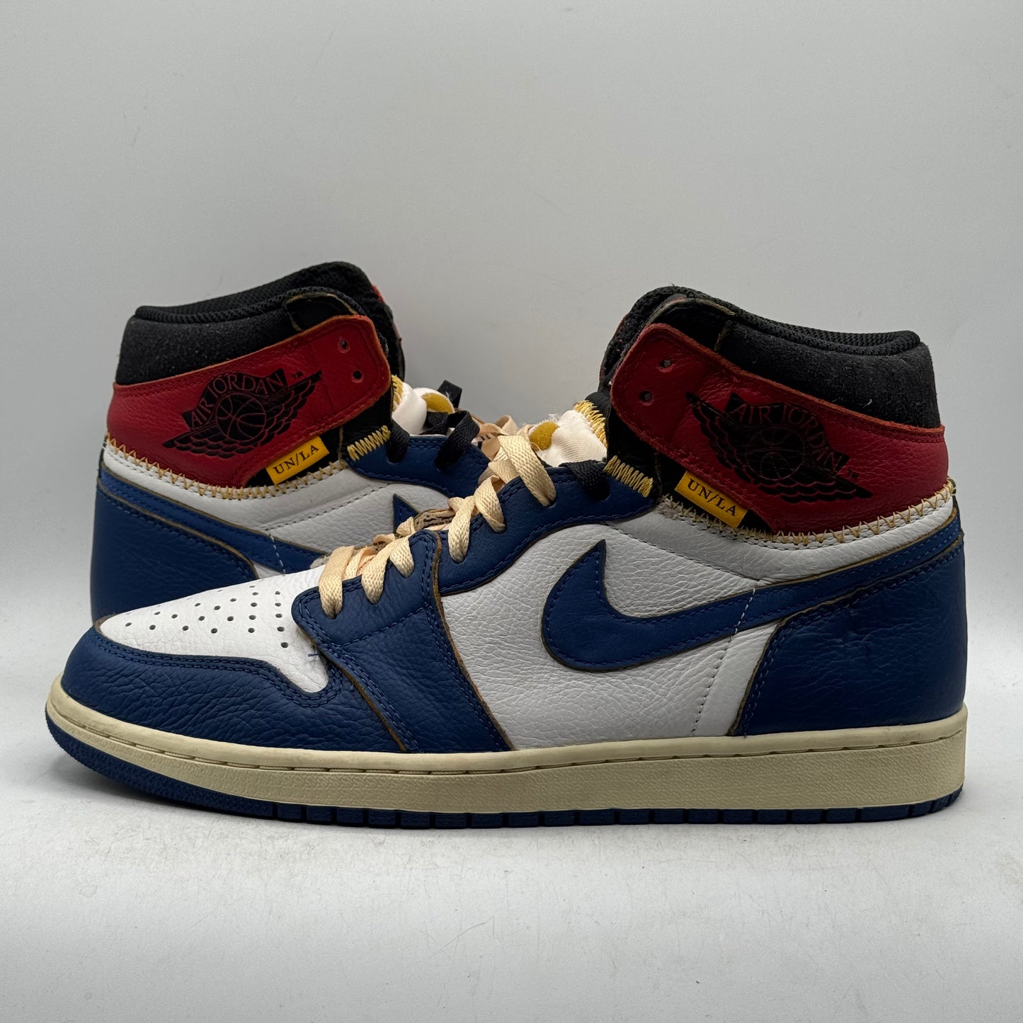 (USED) Jordan 1 High Union LA Storm Blue Size 10