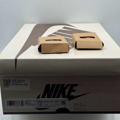 (USED) Jordan 1 Low Travis Scott Velvet Brown Size 12