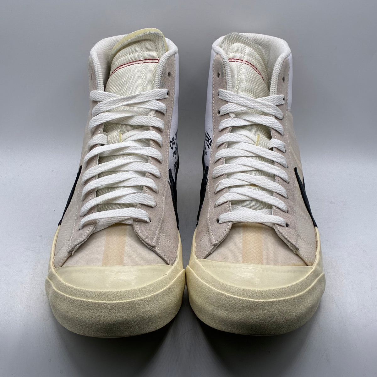 (USED) Nike Blazer Mid Off-White Size 12