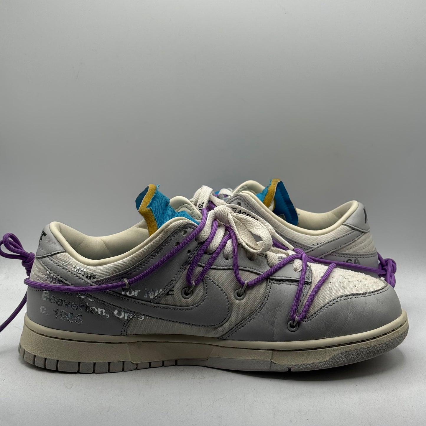 (Used) Nike Off-White Dunk Lot 47 Size 10