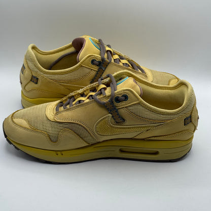 (USED) Travis Scott Air Max 1 Saturn Gold Size 10