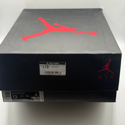 (Used) Jordan 3 Varsity Royal Size 13