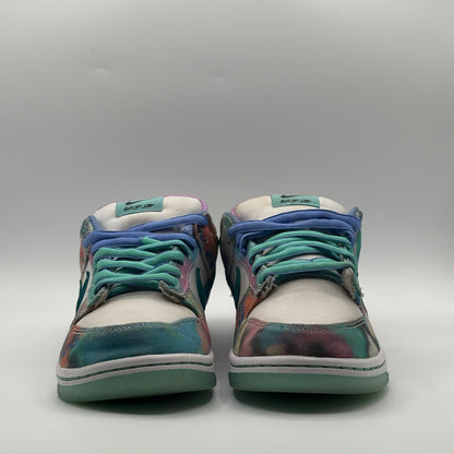 (Used No Box) Nike SB Dunk Low Futura Lab Bleached Aqua Size 8