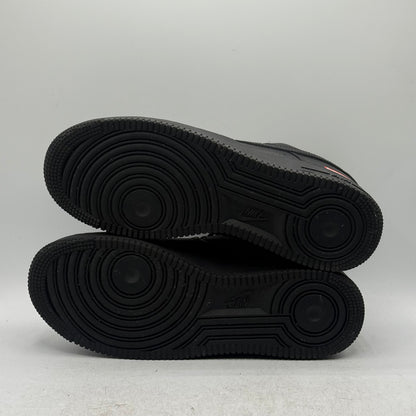 (Used No Box) Nike Air Force 1 Supreme Black Size 8.5