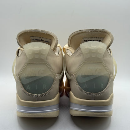 (USED) Jordan 4 Off-White Sail Size 10.5W/9M