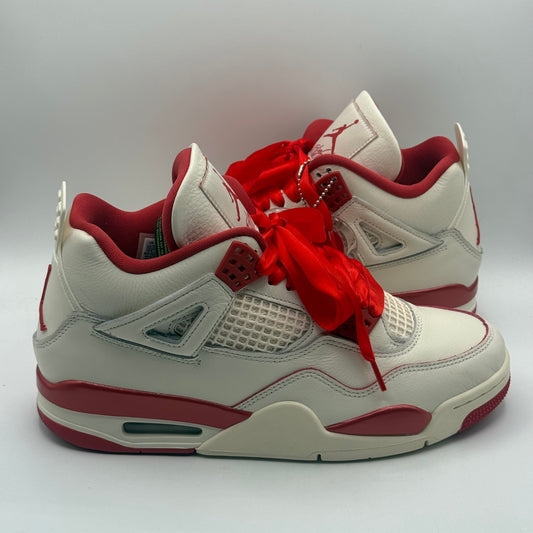 (USED) Jordan 4 Valentine's Day Sierra Red Size 10.5W/9M
