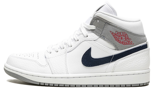 Jordan 1 Mid Paris White