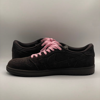 (USED) Jordan 1 Low Travis Scott Velvet Brown Size 12