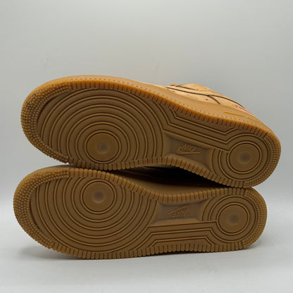 (Used) Nike Air Force 1 Supreme Wheat Size 9